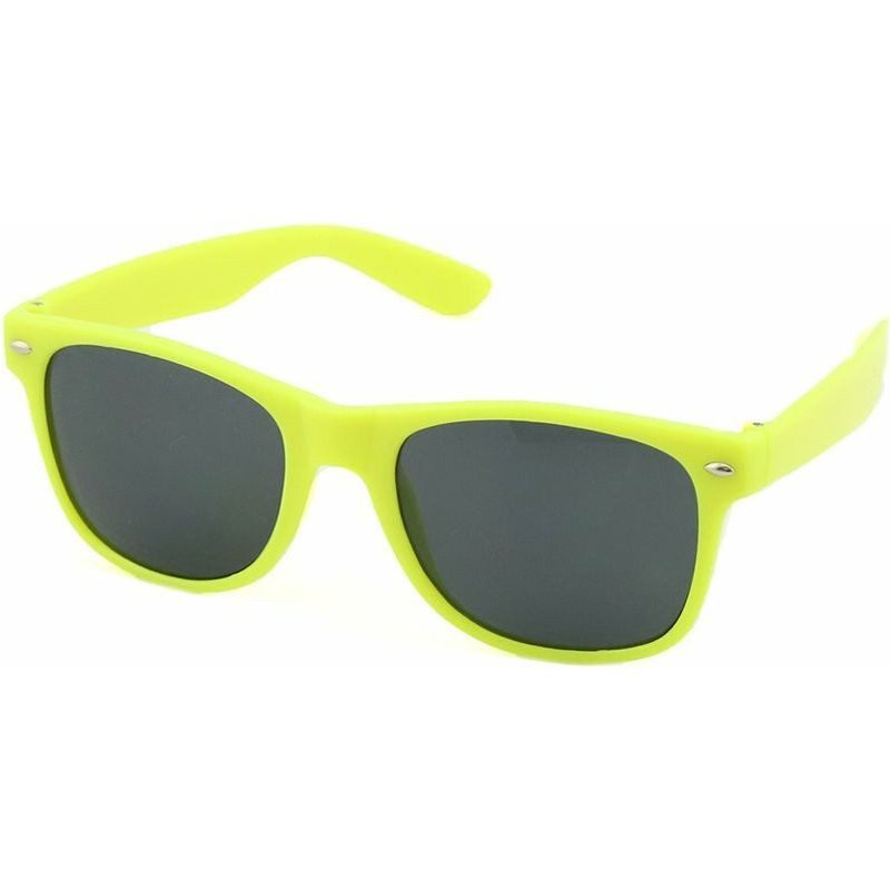 JS Eyewear Wayfarer Yellow/Grey Lenses