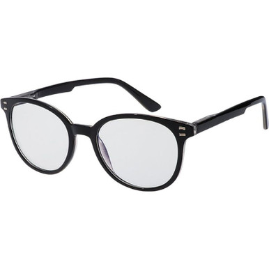 JS Eyewear 4105 Blue Light - Black/Clear Blue Light Lenses