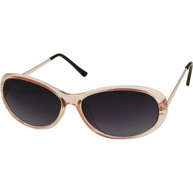 JS Eyewear 7634, Crystal Rose/Smoke Gradient Lenses