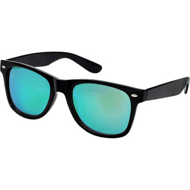 5842 - Black/Green Mirror Polarised Lenses