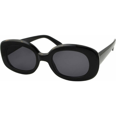 JS Eyewear 7624 - Black/Grey Lenses