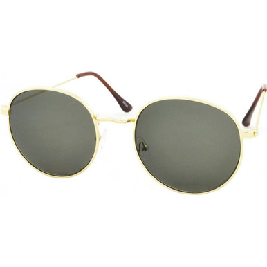 JS Eyewear 5003 - Gold/Green Lenses