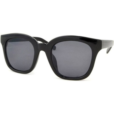 JS Eyewear 7576 - Black/Smoke Lenses