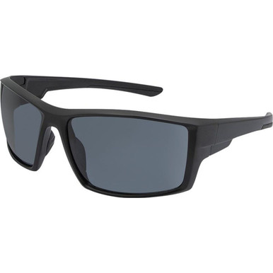 JS Eyewear 7027 - Matte Black/Smoke Lenses