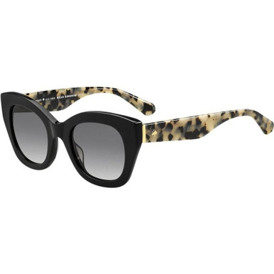 Kate Spade Jalena - Black and Havana/Grey Gradient Lenses