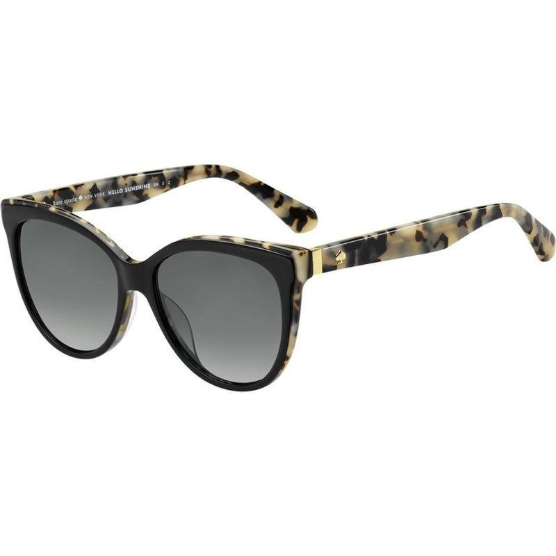 Kate Spade Daesha Black and Havana/Grey Gradient | Polarised