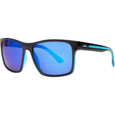 Liive Kerrbox, Xtal Neon Black/Blue Mirror Lenses