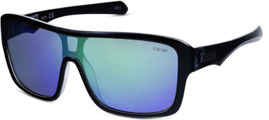 Liive Verdict, Black/Green Mirror Lenses