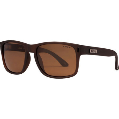 Liive The Lewy - Xtal Beer/Brown Polarised Lenses