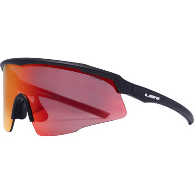 Liive Dealer - Matte Black/Red Mirror Lenses
