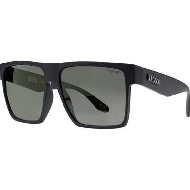 Liive Greed - Matte Black/Grey Polarised Lenses