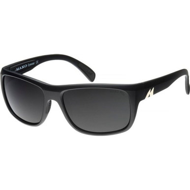 Mako Apex - Matte Black/PC Grey Polarised Lenses
