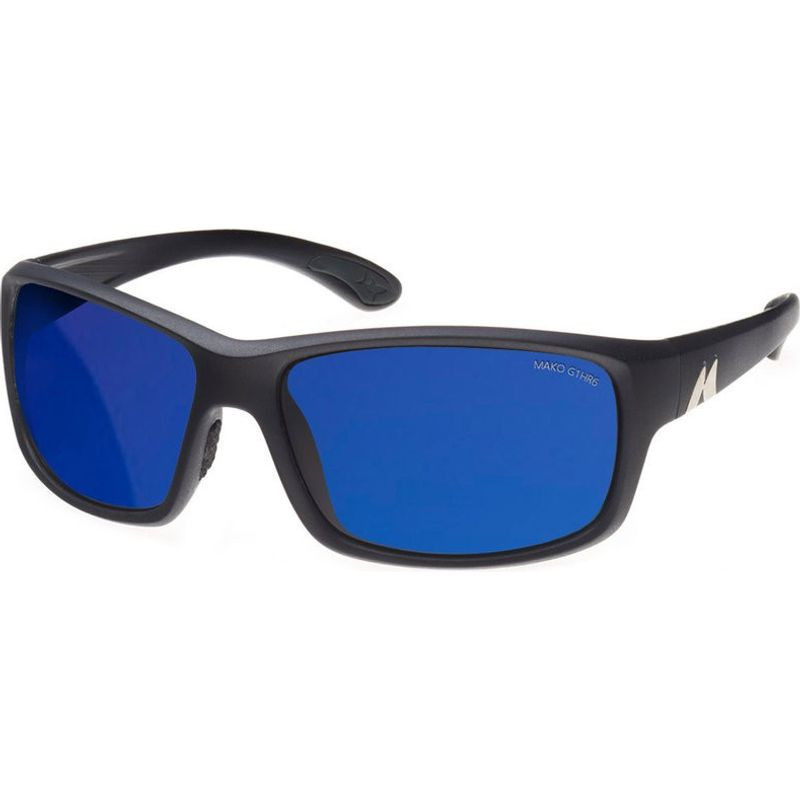 Mako Edge Matte Black/Glass HDIR Blue, Polarised