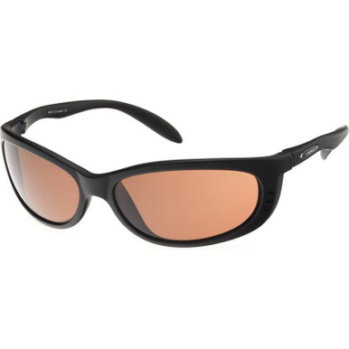 Mako Sleek - Matte Black/Glass Copper Photochromic Polarised Lenses