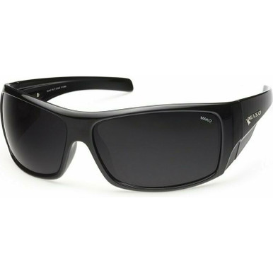 Indestructible - Matte Black/Grey PC Polarised Lenses