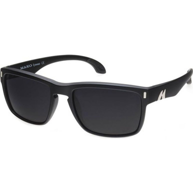 Mako GT - Matt Black/PC Grey Polarised Lenses