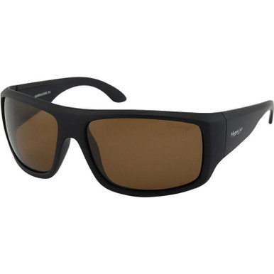 Barracuda - Black/Brown Polarised Lenses