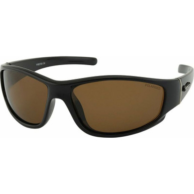 Mangrove Jacks Firefox, Black/Brown Polarised Lenses