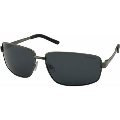 Mangrove Jacks Cruiser - Dark Gunmetal/Smoke Polarised Lenses