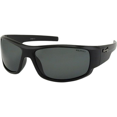 Mangrove Jacks Spider - Black/Smoke Polarised Lenses