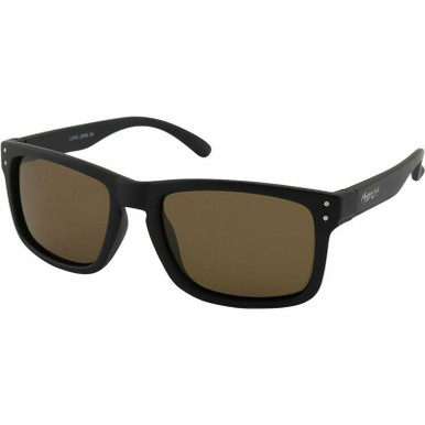 Black Floating/Brown Polarised Lenses