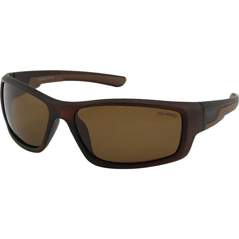 Mangrove Jacks Double Up Matte Crystal Dark Brown/Brown Polarised