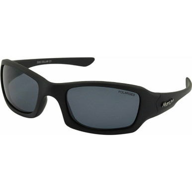 Mangrove Jacks Dog Collar - Matte Black/Smoke Polarised Lenses