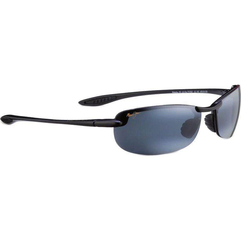 NEW Maui Jim CRATER RIM Matte Black POLARIZED Grey Lens Sunglass 824-2M |  eBay