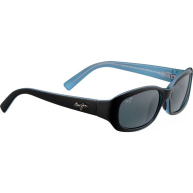 Maui Jim Punchbowl - Black and Blue/Grey Glass Polarised Lenses