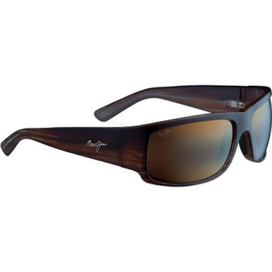 World Cup - Chocolate Stripe Fade/HCL Bronze Glass Polarised Lenses