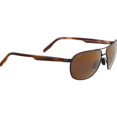 Castles - Matte Chocolate/HCL Bronze Polarised Lenses