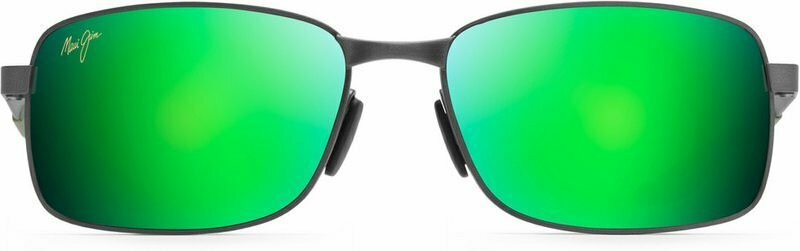 Maui Jim Shoal Brushed Gunmetal/Maui Green Polarised