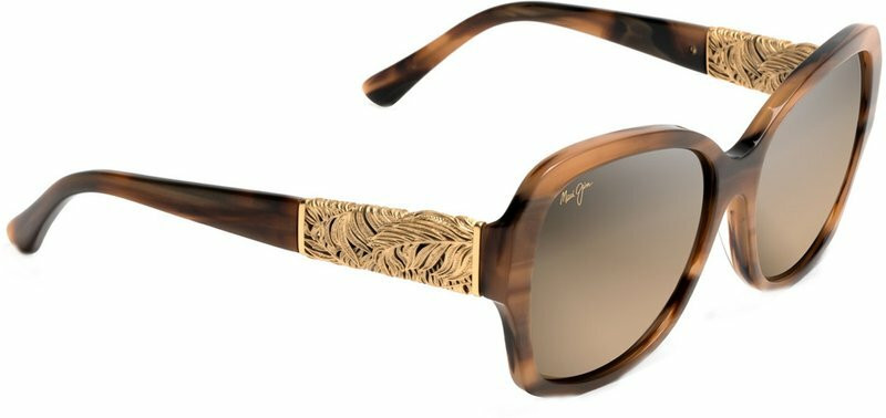 Maui Jim Swaying Palms Brown \u0026 Pearl with Yellow Gold/HCL Bronze | Polarised