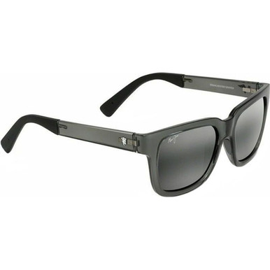 Maui Jim Mongoose - Man UTD Translucent Grey Matte/Neutral Grey Polarised Lenses
