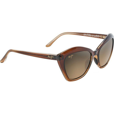 Maui Jim Lotus - Chocolate Fade/HCL Bronze Glass Polarised Lenses