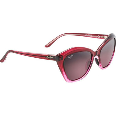 Maui Jim Lotus - Raspberry Fade/Maui Rose Glass Polarised Lenses