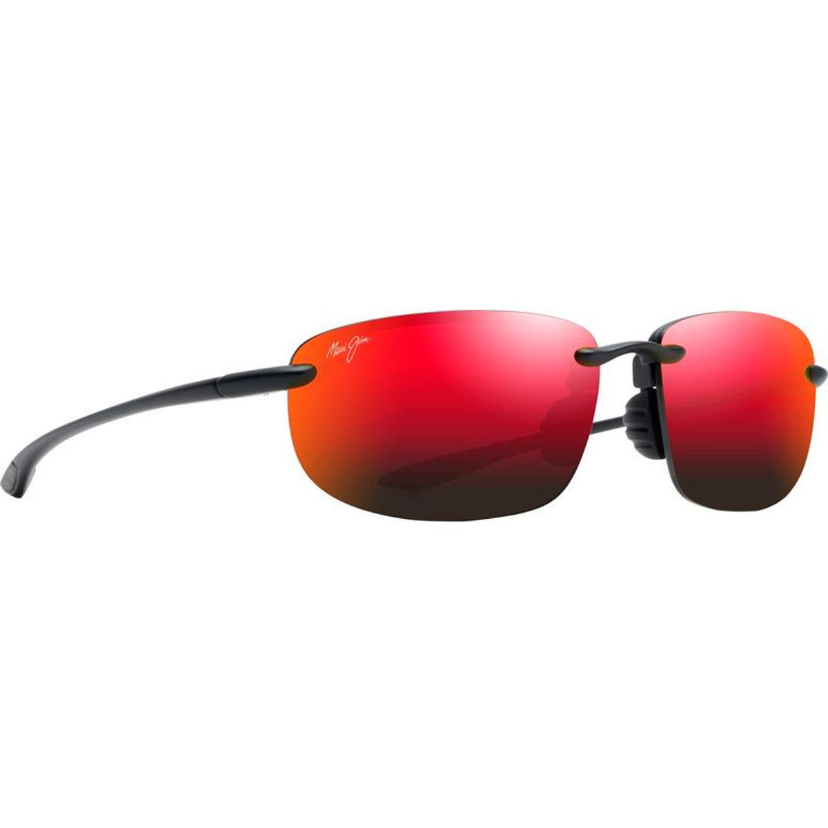 HAWAII 5C　Redオーバープリント Maui Jim Ho'okipa Alt Fit Matte Black/Hawaii Lava Polarised