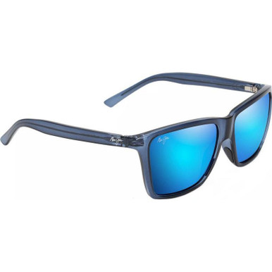 Maui Jim Cruzem, Dark Translucent Blue/Blue Hawaii Glass Polarised Lenses