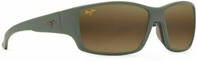 Maui Jim Local Kine, Matte Khaki, Brown and Black/HCL Bronze +1.5 Readers Polarised Lenses