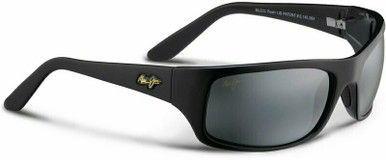 Maui Jim Peahi, Gloss Black/Neutral Grey +2.5 Readers Polarised Lenses