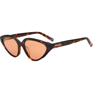 Missoni MIS0010/S - Red Havana/Orange Lenses