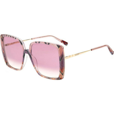 Missoni MIS0002/S, Graphic Pink/Pink Gradient Lenses