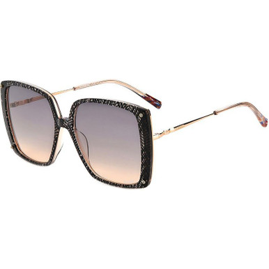 Missoni MIS0002/S, Black Nude/Grey Fuchsia Lenses