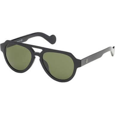 Moncler ML0094 - Black/Green Lenses