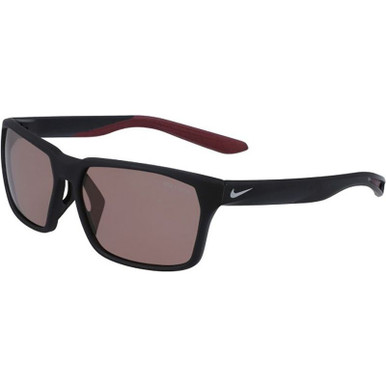 Maverick RGE - Matte Blackwolf Grey/Course Tint Brown Lenses