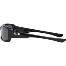 Shop Oakley Fives Squared Sunglasses Black/Black Polarised