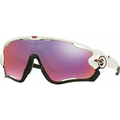 Oakley Jawbreaker, Polished White/Prizm Road Lenses