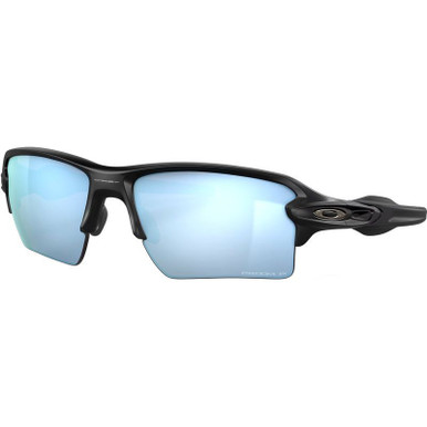 Oakley Flak 2.0 XL - Matte Black/Prizm Deep Water Polarised Lenses