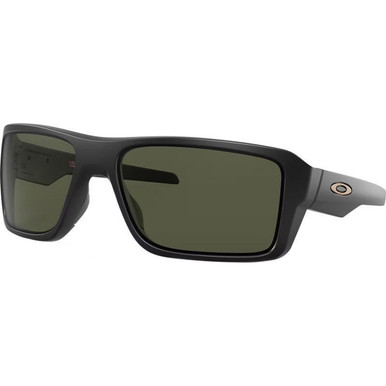 Oakley Double Edge - Matte Black/Dark Grey Lenses