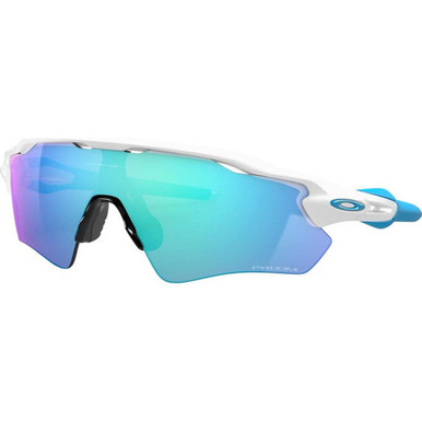 Oakley Radar EV Path - Polished White/Prizm Sapphire Lenses